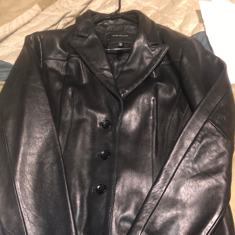 100% Genuine Leather Blazer